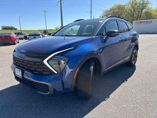 Sapphire Blue 2024 Kia Sportage X-Line