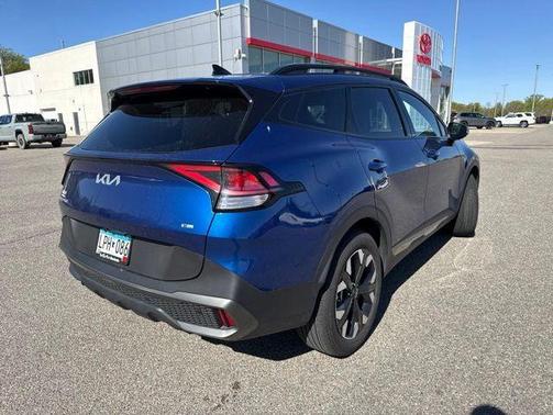 Sapphire Blue 2024 Kia Sportage X-Line
