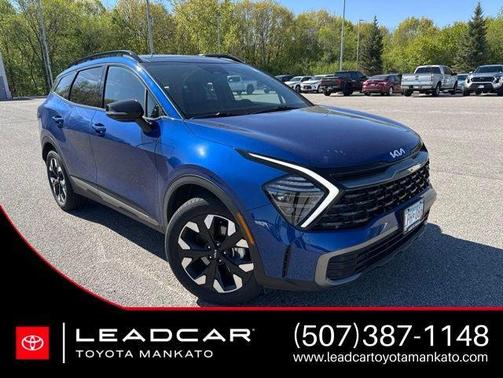 Sapphire Blue 2024 Kia Sportage X-Line