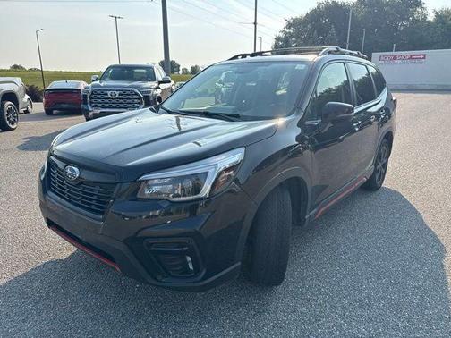 Crystal Black Silica 2021 Subaru Forester Sport