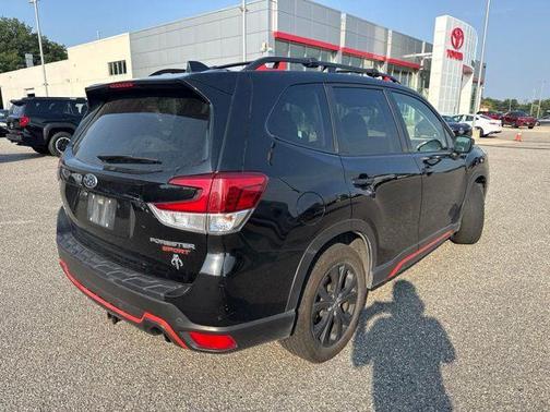 Crystal Black Silica 2021 Subaru Forester Sport