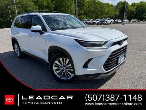 Wind Chill Pearl 2024 Toyota Grand Highlander Platinum