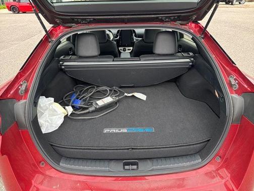 Red 2018 Toyota Prius Prime Advanced
