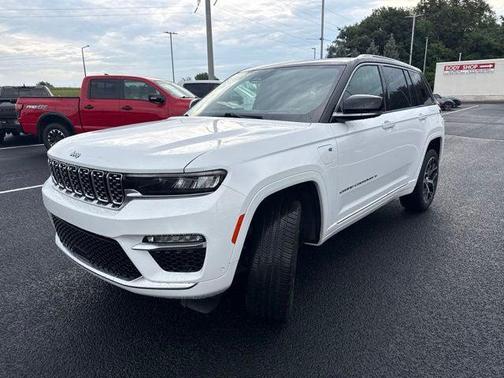 Bright White Clearcoat 2022 Jeep Grand Cherokee 4xe Summit Reserve
