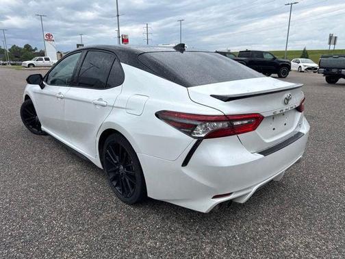 Midnight Black Metallic 2021 Toyota Camry XSE
