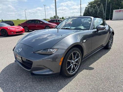 Gray 2017 Mazda MX-5 Miata RF Grand Touring