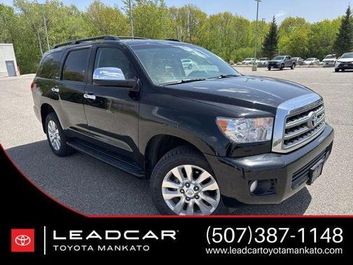 Black 2017 Toyota Sequoia Platinum