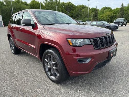 Velvet Red Pearlcoat 2021 Jeep Grand Cherokee 80th Anniversary 4x4
