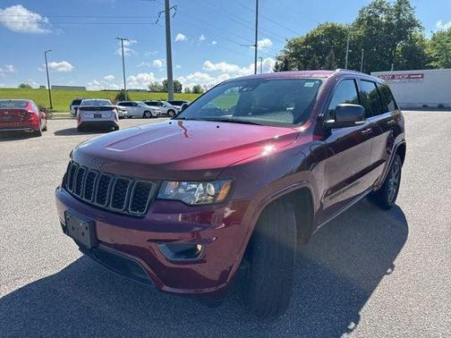 Velvet Red Pearlcoat 2021 Jeep Grand Cherokee 80th Anniversary 4x4