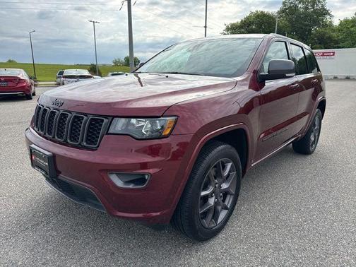 Velvet Red Pearlcoat 2021 Jeep Grand Cherokee 80th Anniversary 4x4
