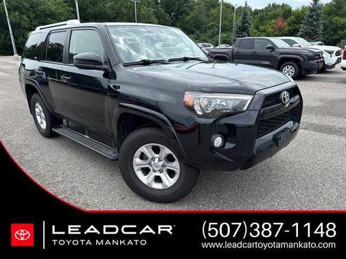 Midnight Black Metallic 2018 Toyota 4Runner SR5
