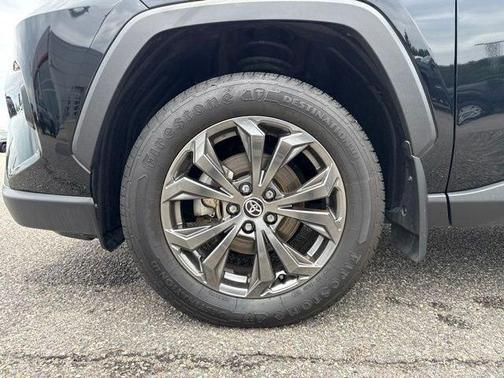 Midnight Black Metallic 2023 Toyota RAV4 Hybrid XLE Premium