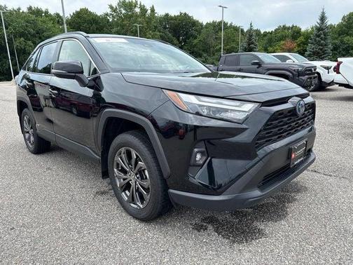 Midnight Black Metallic 2023 Toyota RAV4 Hybrid XLE Premium