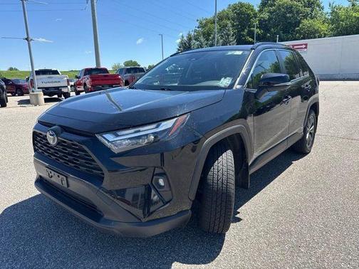 Midnight Black Metallic 2023 Toyota RAV4 Hybrid XLE Premium