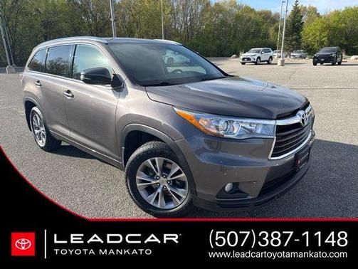 Predawn Gray Mica 2015 Toyota Highlander XLE