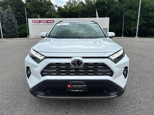 Wind Chill Pearl 2025 Toyota RAV4 Hybrid Limited