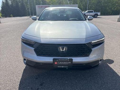 Solar Silver Metallic 2025 Honda Accord Hybrid Touring