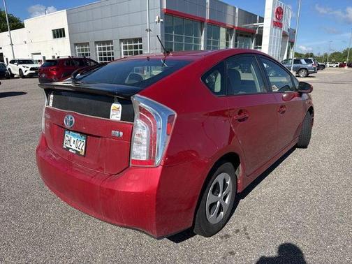Barcelona Red Metallic 2015 Toyota Prius Two