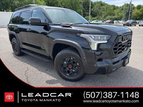 Midnight Black Metallic 2026 Toyota Sequoia TRD Pro