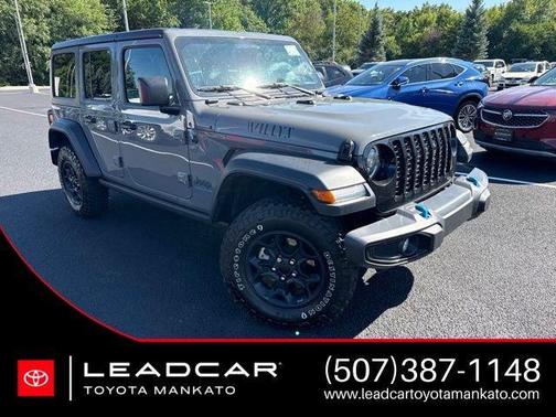 Sting-Gray Clearcoat 2023 Jeep Wrangler 4xe Willys