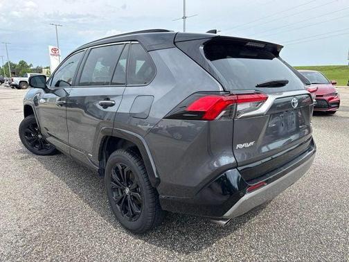 Midnight Black Metallic 2023 Toyota RAV4 Hybrid SE