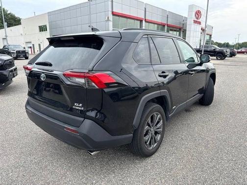 Midnight Black Metallic 2024 Toyota RAV4 Hybrid XLE Premium