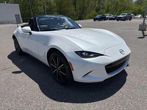 Snowflake White Pearl Mica 2024 Mazda MX-5 Miata Grand Touring