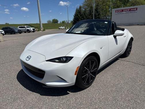 Snowflake White Pearl Mica 2024 Mazda MX-5 Miata Grand Touring