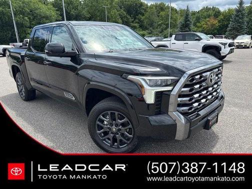 Midnight Black Metallic 2026 Toyota Tundra Platinum
