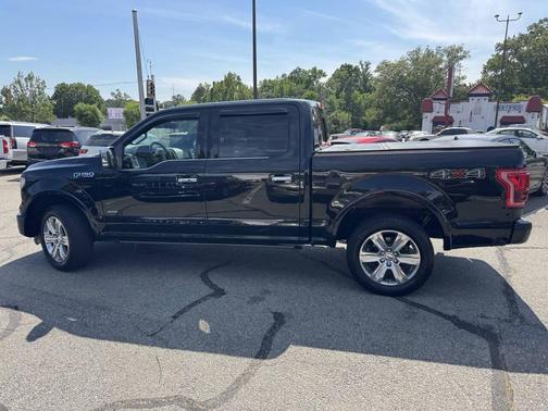 Shadow Black 2016 Ford F-150 Platinum