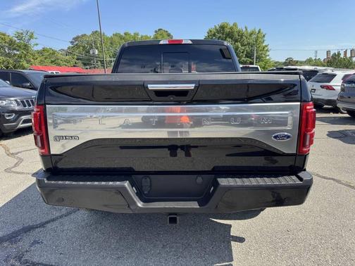 Shadow Black 2016 Ford F-150 Platinum