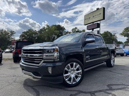 Deep Ocean Blue Metallic 2017 Chevrolet Silverado 1500 High Country