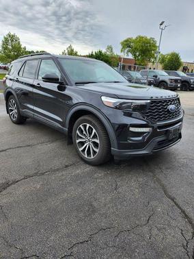 Agate Black Metallic 2020 Ford Explorer ST