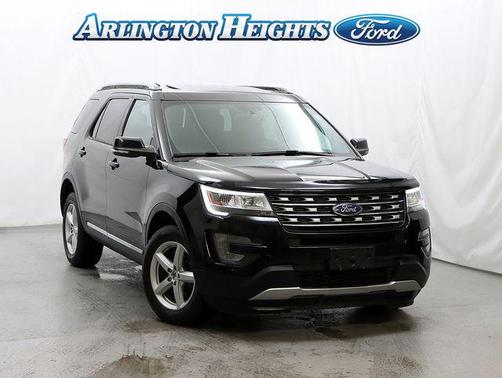 Shadow Black 2017 Ford Explorer XLT