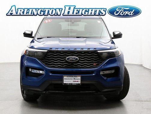Atlas Blue Metallic 2023 Ford Explorer ST