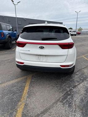 Clear White 2017 Kia Sportage LX