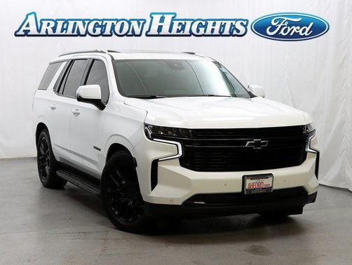 Summit White 2023 Chevrolet Tahoe 4WD RST