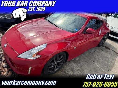 Red 2014 Nissan 370Z Touring