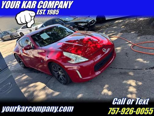 Red 2014 Nissan 370Z Touring