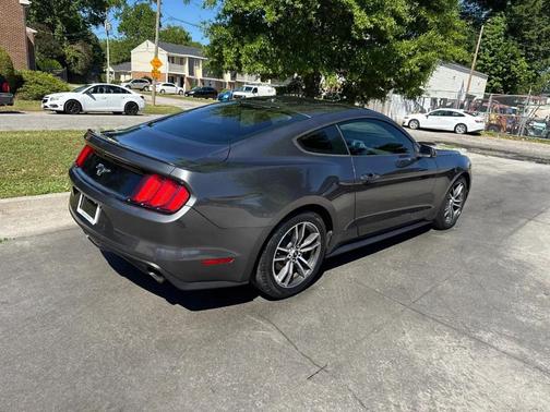 Gray 2015 Ford Mustang EcoBoost Premium