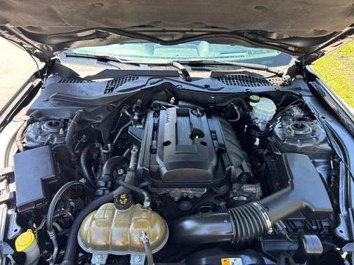 Gray 2015 Ford Mustang EcoBoost Premium