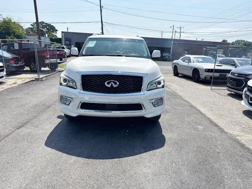 White 2017 INFINITI QX80 Base