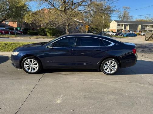 Blue 2017 Chevrolet Impala 1LT