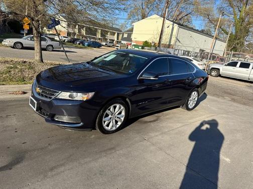 Blue 2017 Chevrolet Impala 1LT
