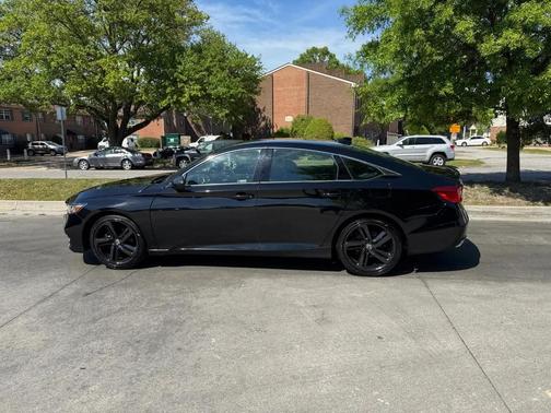 Black 2019 Honda Accord Sport 1.5T CVT