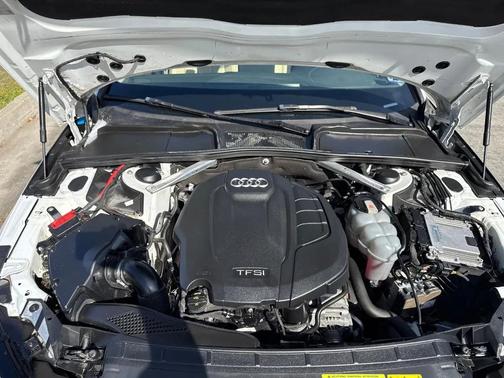 White 2019 Audi A4 Premium 40 TFSI