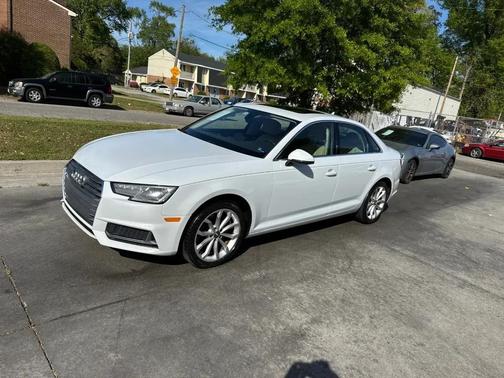 White 2019 Audi A4 Premium 40 TFSI