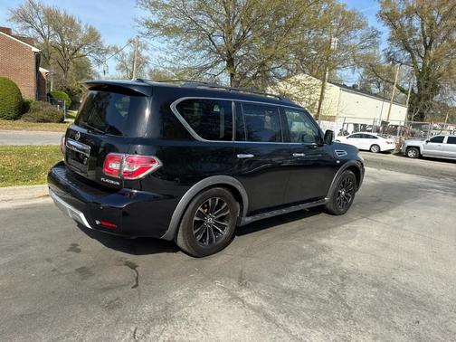 Black 2017 Nissan Armada 4x4 Platinum