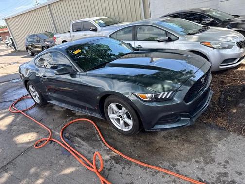 Gray 2016 Ford Mustang V6