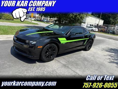 Black 2015 Chevrolet Camaro 2LS